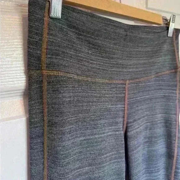 Athleta Chaturanga Legging Full Length Mid Rise Yoga Space Dye Grey Size S - Picture 3 of 8